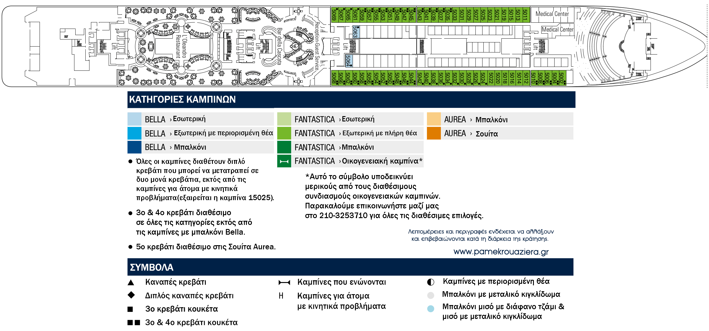 Κατάστρωμα Deck 5 - Grazioso